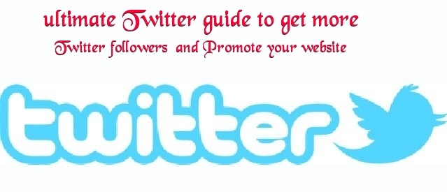 promote your website on twitter