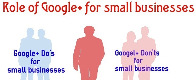 DO’S AND DON’TS OF GOOGLE PLUS FOR SMALL BUSINESSES