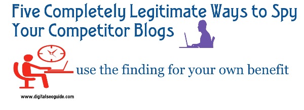 Spy Your Competitor Blogs