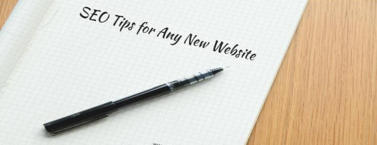 seo tips for new website