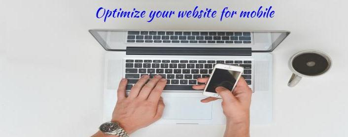 optimize your website for mobile
