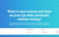 Automated  Website Testing Application