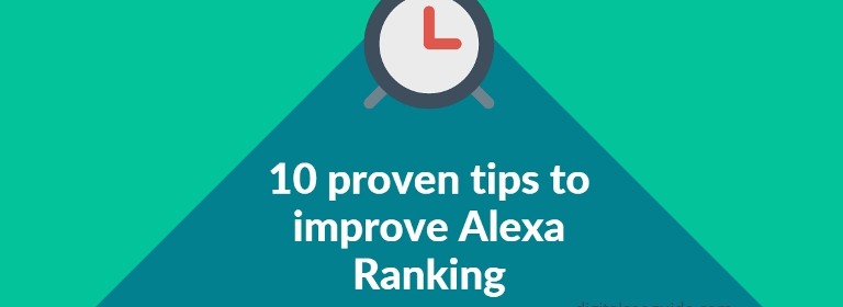 10 Proven Tips To Improve Alexa Ranking | Digital Seo Guide