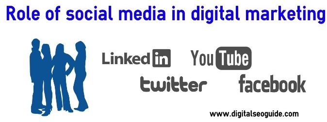 Role of social media in digital marketing