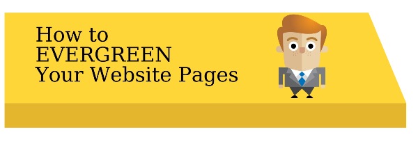 evergreen content on your website