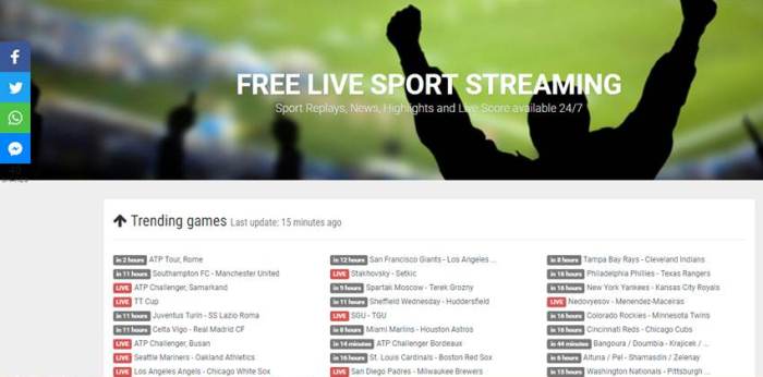 30 Best Free Sports Streaming Sites 2019 (Updated New ...