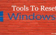 Tools To Reset Windows 10 Login Password
