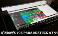 Windows 10 Upgrade Stuck at 99 %