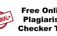 Free Online Plagiarism Checker Tool