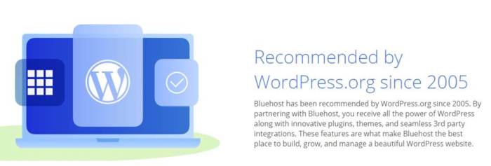 bluehost wordpress hosting plans