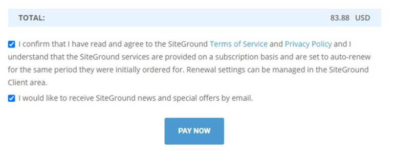 siteground conditions