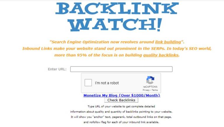 backlinkwatch backlink checker