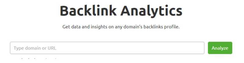 semrush backlink checker